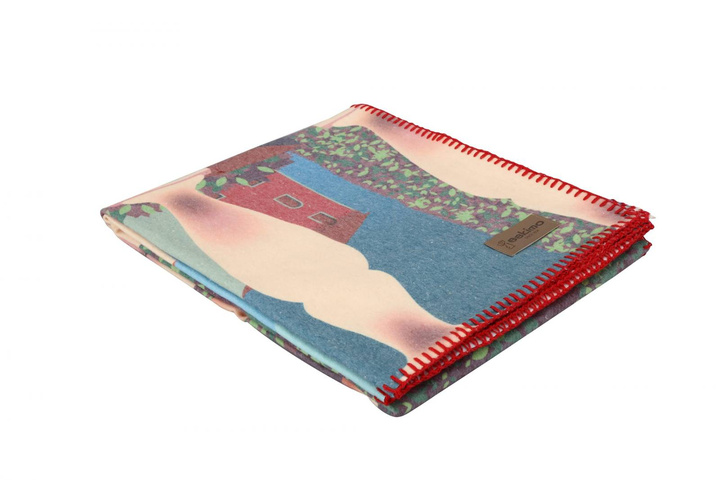 Pled bawełniany Eskimo Italy Multicolor