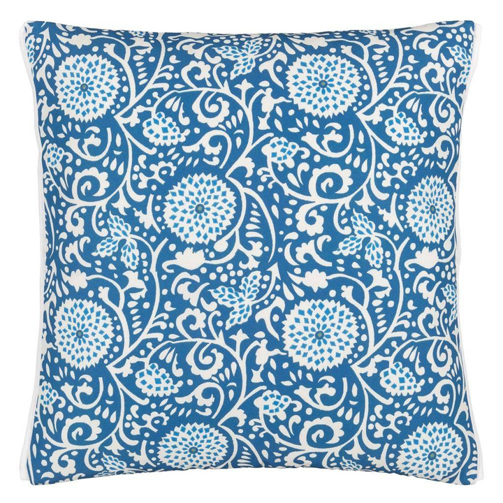 Poduszka dekoracyjna Designers Guild Outdoor Shaqui Prussian