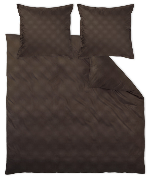 Komplet pościeli satynowej Curt Bauer Livorno Mahagoni