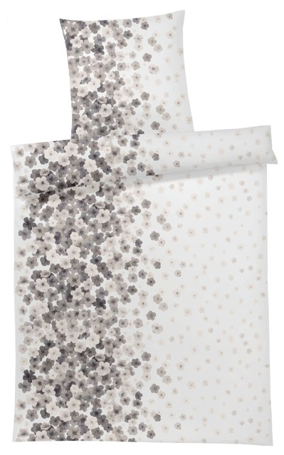 Poszewka satynowa Elegante Gracile Beige 100% bawełna