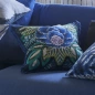 Poduszka dekoracyjna Designers Guild Rose De Damas Embroidered Indigo