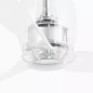 Wentylator sufitowy Faro Barcelona Eterfan M Shiny white/transparent DC SMART