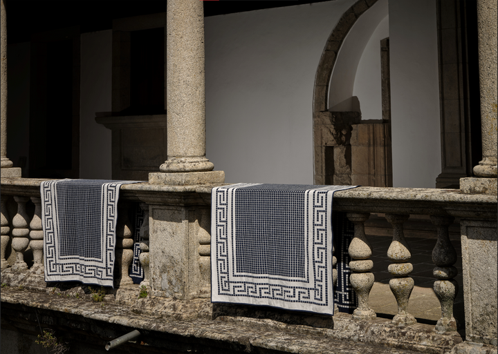 Ręcznik plażowy Abyss & Habidecor Samos Navy