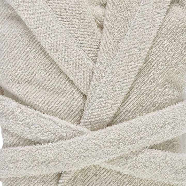 Szlafrok Abyss & Habidecor Capuz Twill Ecru