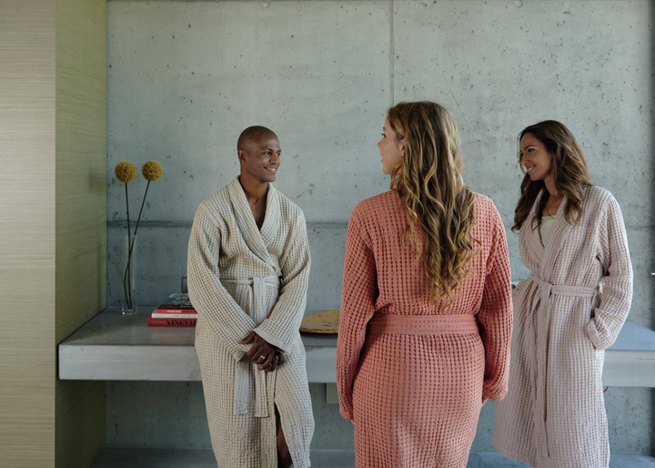 Szlafrok Abyss & Habidecor Pousada Robe Linen