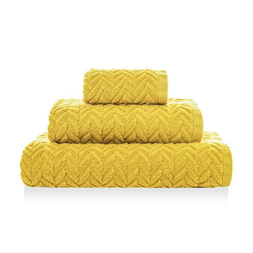 Ręcznik Sorema Chevron Mustard