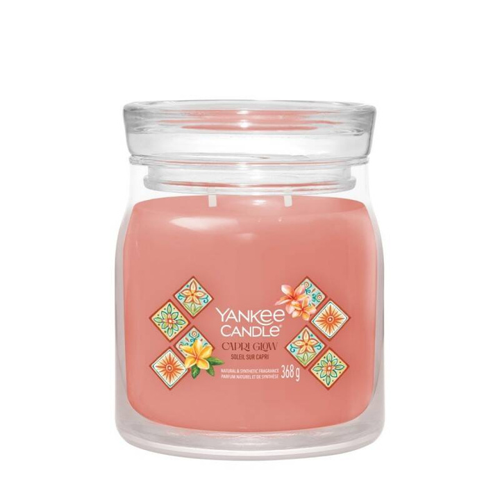 Świeca zapachowa Yankee Candle Capri Glow średnia