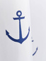 Zasłona prysznicowa Kleine Wolke Anchor Dark Blue Ostatnie Sztuki 