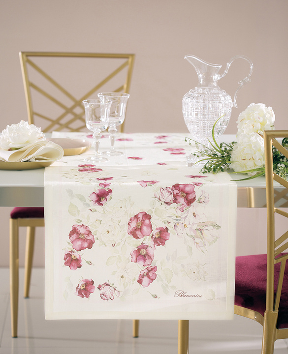 Bieżnik lniany Blumarine Trisha - 2 kolory