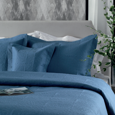 Narzuta bawełniana Valeron Dante Blue Ostatnie Sztuki