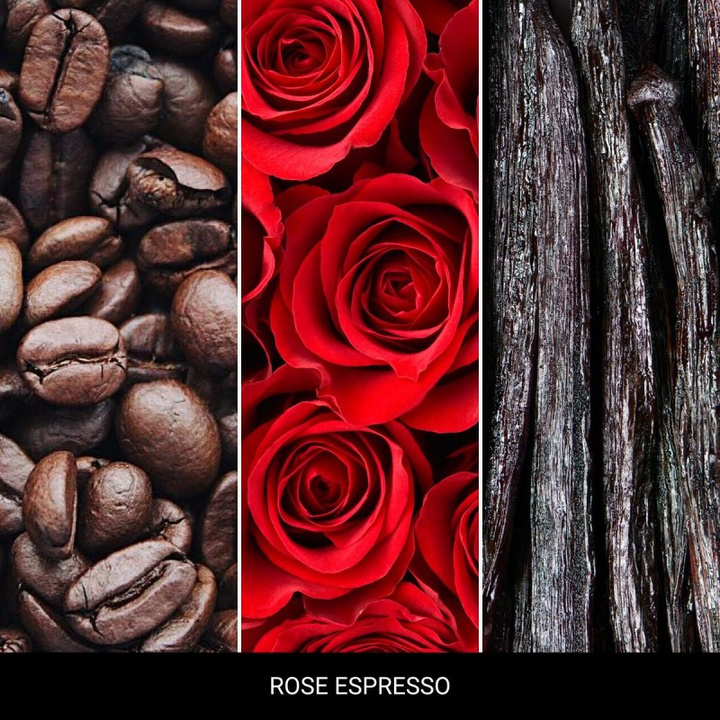 Odświeżacz do samochodu Millefiori Milano Car Icon Rose Espresso