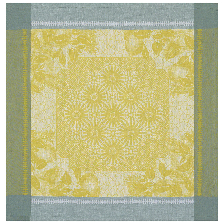 Serwetka lniana Le Jacquard Français Jardin d'Orient Yellow