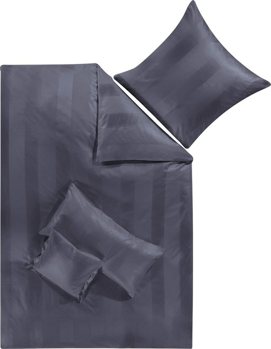 Poszewka satynowa Elegante Metropolis Black