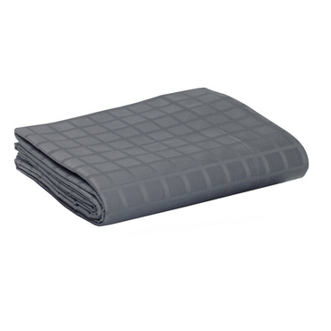 Prześcieradło satynowe bez ściągacza Blanc Des Vosges Palace Ciemnoszare