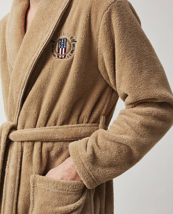 Szlafrok Lexington Lesley Fleece Beige