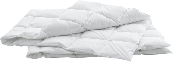 Kołdra puchowa Swiss Dream Classic 90 Caro Light (90% puch, 100% batyst bawełniany) Ostatnie Sztuki 