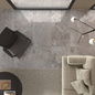 ABK Alpes Raw Lead - płytka ceramiczna/gres 60x120 cm rett. 9 mm naturale