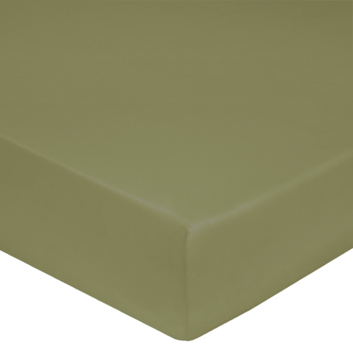 Pościel perkalowa Blanc Des Vosges Uni Kaki