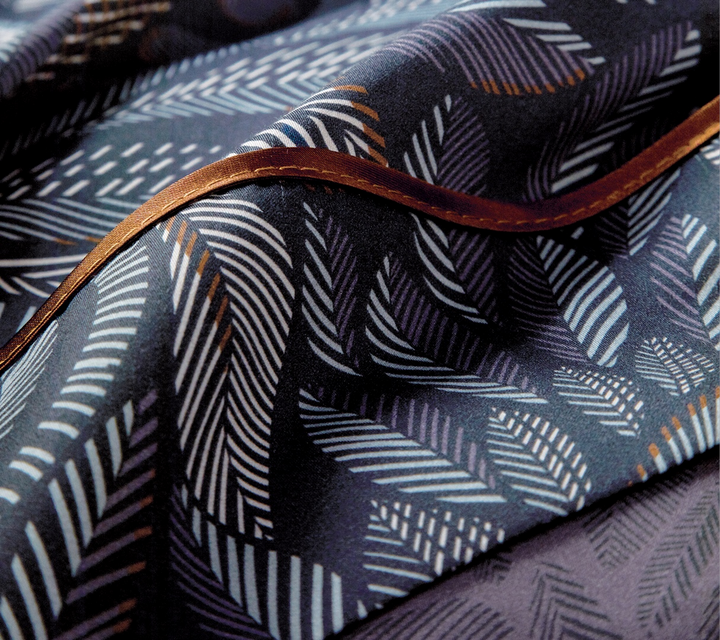 Pościel satynowa Blanc Des Vosges Virtuoso Czarna