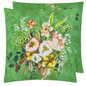 Poduszka dekoracyjna Designers Guild Margaretta Linen Emerald 