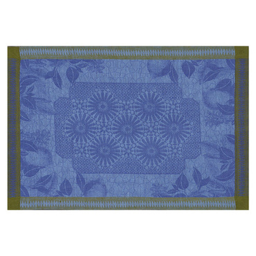 Podkładka żakardowa Le Jacquard Français Jardin d'Orient Blue