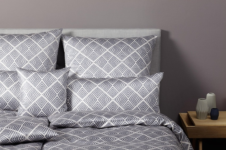 Poszewka satynowa Elegante Trocca Grey 100% bawełna