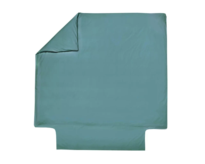 Pościel satynowa Blanc Des Vosges Uni Seledynowa 