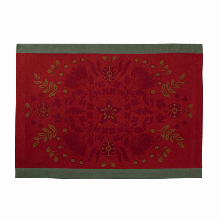 Podkładka bawełniana Le Jacquard Français Féerie Red