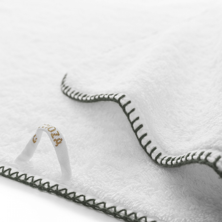 Ręcznik Graccioza Evora White/Moss