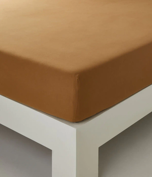 Prześcieradło perkalowe ze ściągaczem Sylvie Thiriez Poesie d'automne