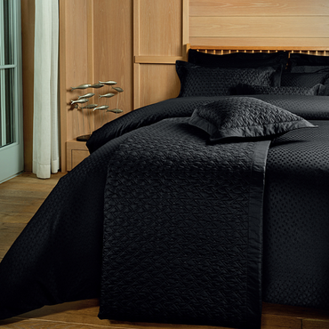 Komplet pościeli żakardowej Valeron Alexi Black Ostatnie Sztuki