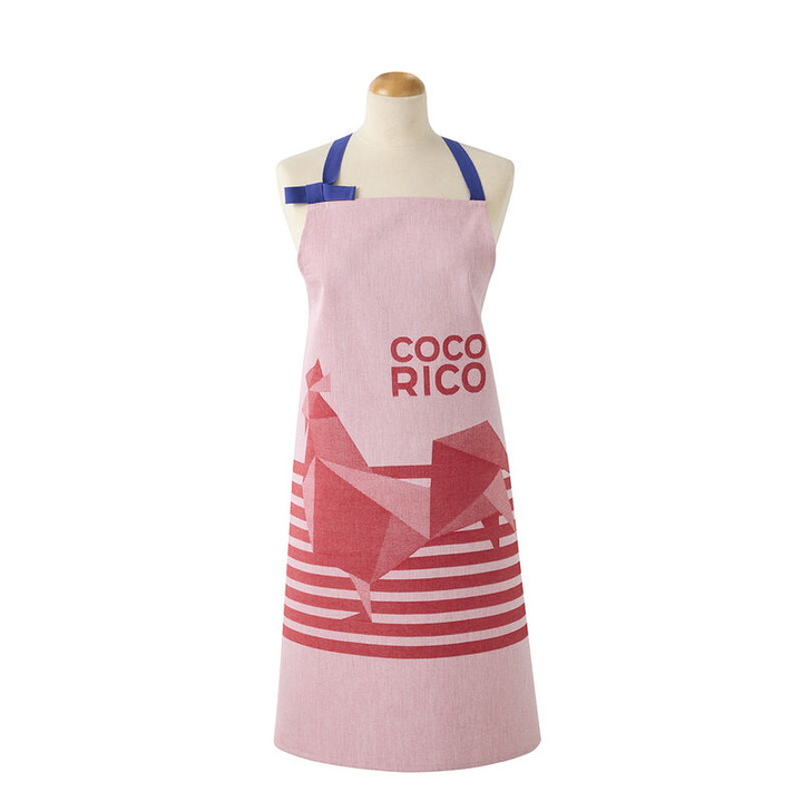 Fartuch kuchenny Le Jacquard Français Coco-Rico Red