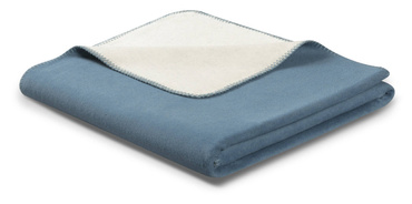 Koc Biederlack Doubleface Blue Heaven-Ecru