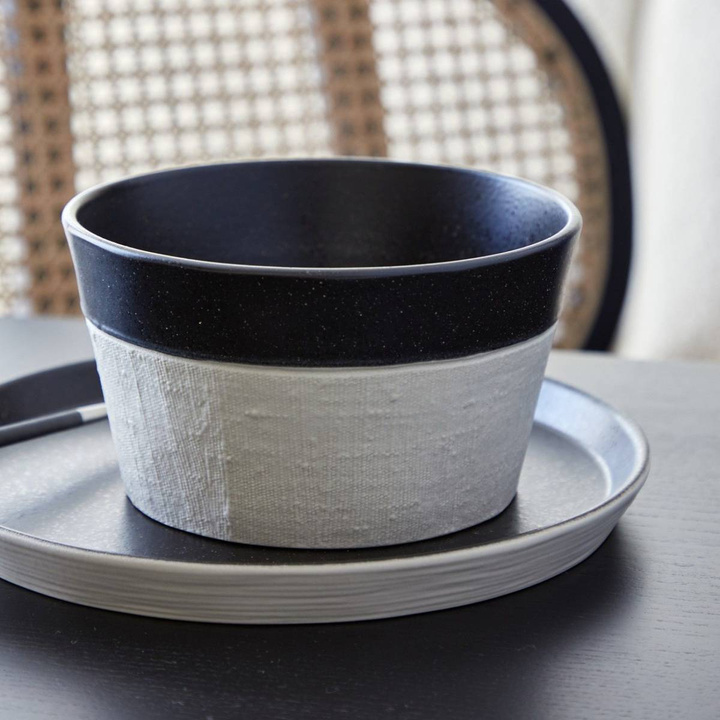 Miska Costa Nova Nótos Latitude Black 16 cm