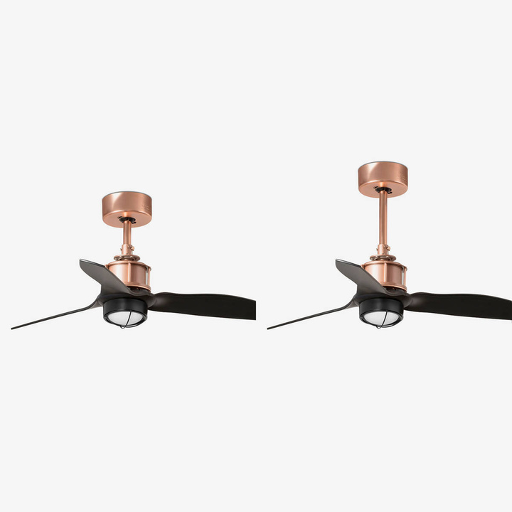 Wentylator sufitowy Faro Barcelona Just Fan XS Led Copper/black DC
