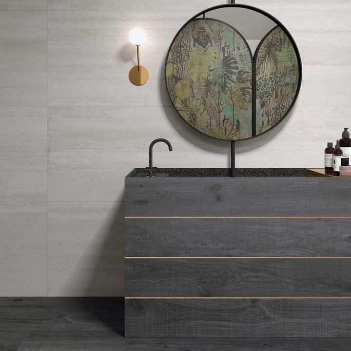 ABK LAB325 Form Pearl - płytka ceramiczna/gres 30x120 cm rett. 9 mm naturale