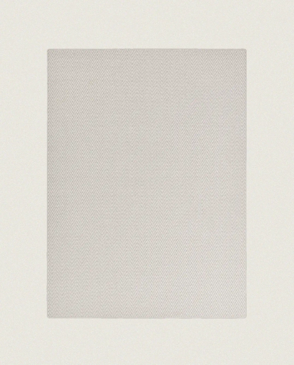 Dywan wełniany Rols Diana Herringbone Stone pod wymiar