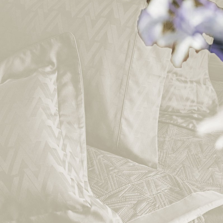 Poszwa żakardowa Valeron VA Logo Ivory Ostatnie Sztuki