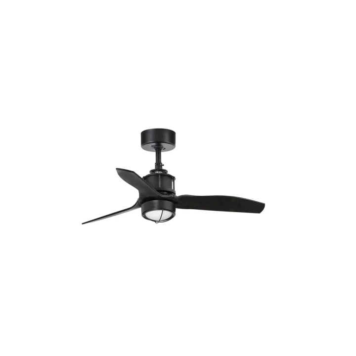 Wentylator sufitowy Faro Barcelona Just Fan XS Led Matt black DC SMART