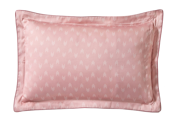 Poszewka satynowa Sanderson Broceliande Framboise