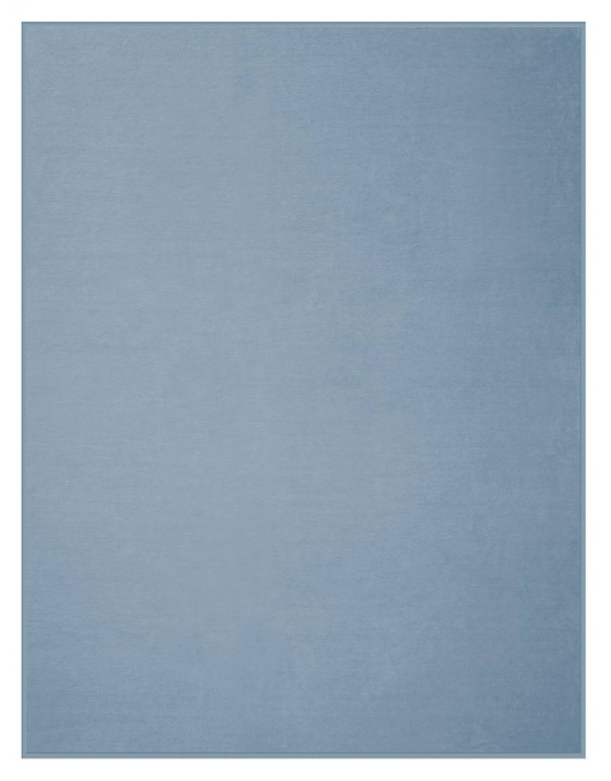 Koc bawełniany Biederlack Cotton Sense Blaufuchs