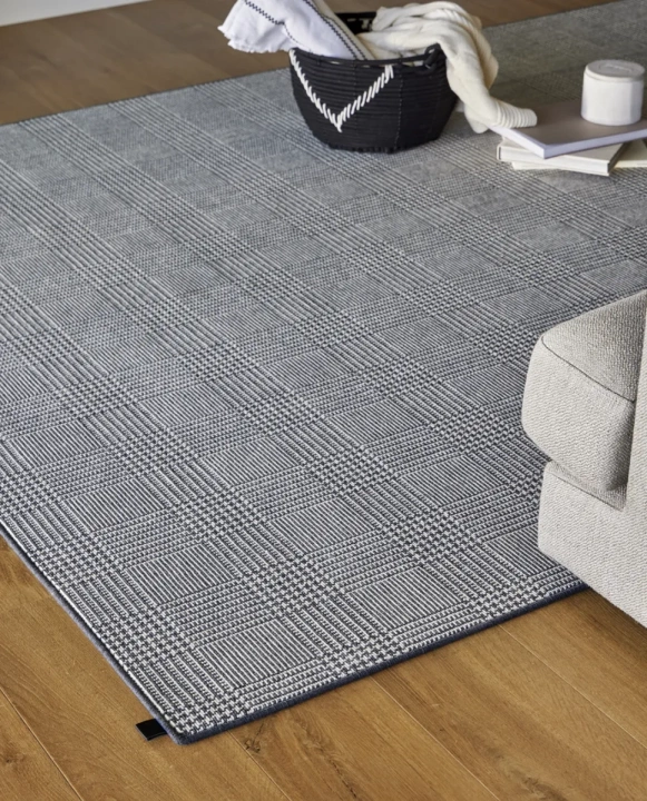 Dywan wełniany Rols Victoria Flint Grey pod wymiar