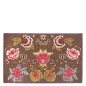 Dywan ręcznie tkany Designers Guild Rose De Damas Cranberry