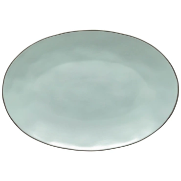Talerz owalny Costa Nova Stacked Organic Sky 45 cm