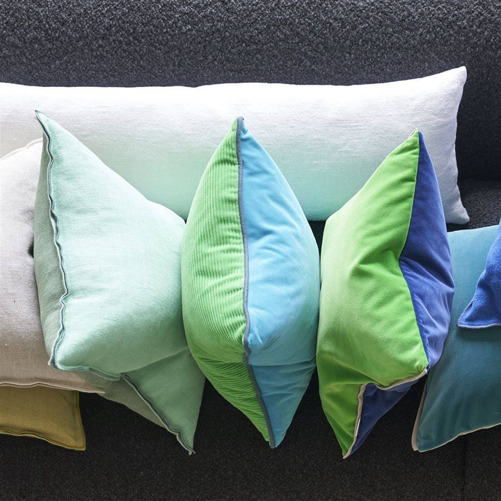 Poduszka dekoracyjna Designers Guild Varese Malachite & Navy