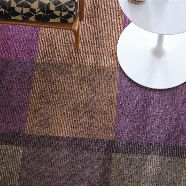 Dywan ręcznie tkany Designers Guild Sarang Chocolate