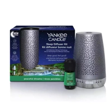 Odświeżacz Sleep Diffuser - zestaw startowy Yankee Candle Peaceful Dreams OSTATNIE SZTUKI