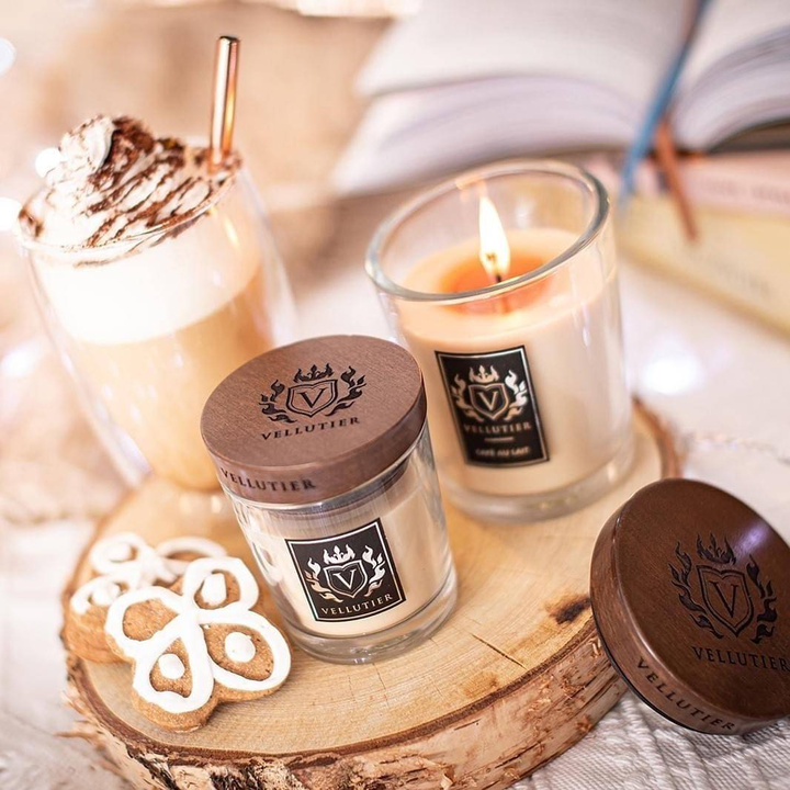 Świeca zapachowa Vellutier Café Au Lait
