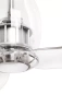 Wentylator sufitowy Faro Barcelona Eterfan M Shiny white/transparent DC SMART