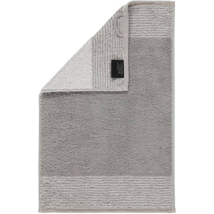 Ręcznik Cawo Luxury Home Two-Tone Platin Ostatnie Sztuki